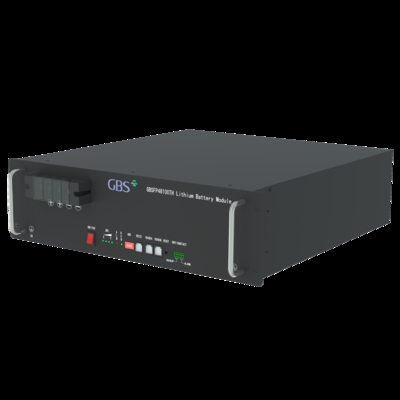 Harga yang pantas Modul Baterai Lifepo4 Isi Ulang 3U Cabnet 48V100Ah(15S) Untuk Telekomunikasi on line