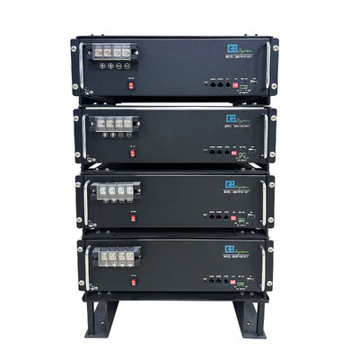 Harga yang pantas Baterai LiFePO4 Tegangan Rendah yang dapat ditumpuk 48V 51.2V 50Ah 100Ah baterai lithium 2.4KWh 5KWh untuk penyimpanan energi rumah tangga on line