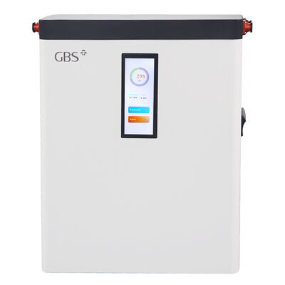 Harga yang pantas Modul Baterai Lifepo4 51.2V 100Ah yang Dipasang di Dinding 5KWh dengan Casing Logam dan Komunikasi BMS untuk Panel Surya dan Kompatibilitas Inverter on line