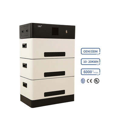 Harga yang pantas Sistem Baterai Tumpuk HV 48V 96V 144V 192V 50Ah 100Ah Baterai Lithium LiFePO4 untuk Penyimpanan Energi Rumah Tangga on line