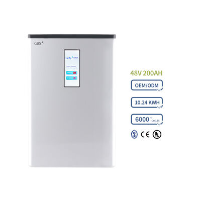 Harga yang pantas CE UL 51.2v 48v 100ah 200ah Tembok dipasang l 10Kwh Lifepo4 Baterai Rumah Energi Surya penyimpanan Lifepo4 Baterai on line