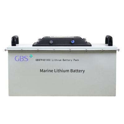 Harga yang pantas Baterai GBS Lifepo4 100Ah 48V Lithium Ion LFP untuk Sistem Tenaga Surya Kapal Laut dengan 3000 Siklus on line
