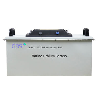 Harga yang pantas Baterai Kapal GBS Lifepo4 200Ah Tahan Air IP67 Cair dengan 3000 Siklus dan Suhu Operasi -20~65C GBSFP72100C 7.68KW on line